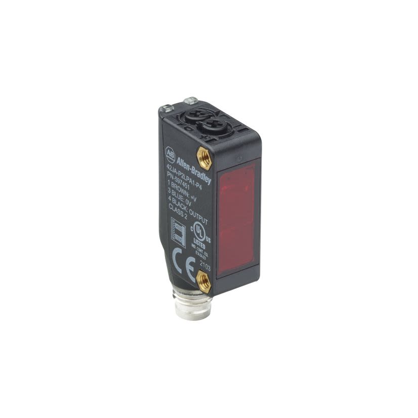 A-B Rockwell Automation 42JB-B2MPA3-F4 42JB VisiSight 20 mm Rectangular Photoelectric Sensor
